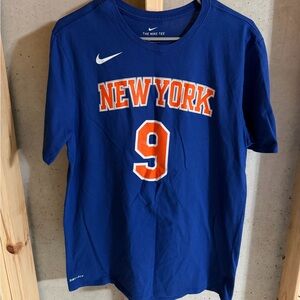 Nike Men’s Dri-Fit Short Sleeve New York Knicks RJ Barrett Tee Large